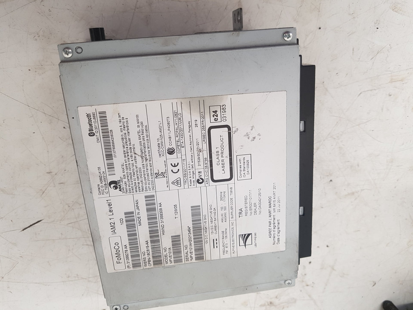 2008 - 2013 Volvo XC60 I 156 Estate CD Player