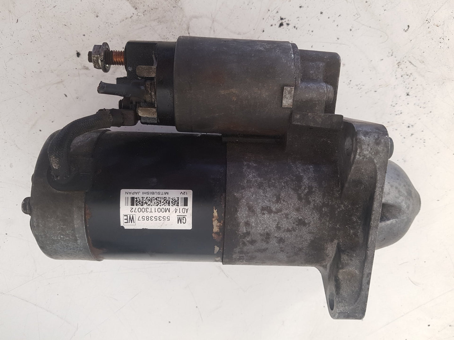 2010 - 2012 Saab 9-5  Saloon Starter Motor 55353857