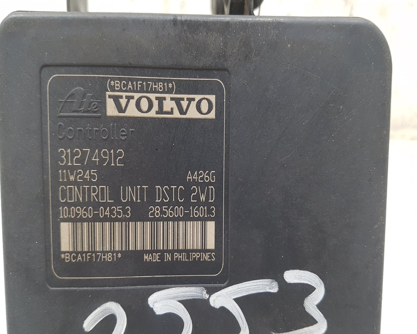2006 - 2012 Volvo C30  Hatchback ABS Pump/Modulator 31274912
