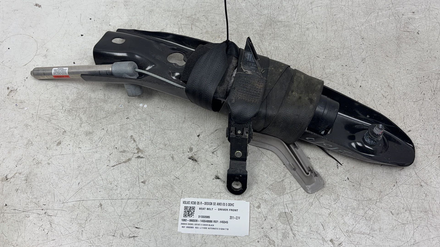 2007 - 2014 Volvo XC90  Estate Right Front Seat Belt 31332085