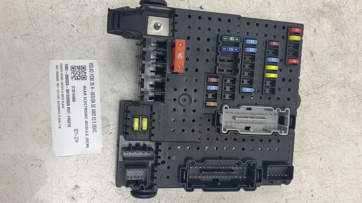 2007 - 2014 Volvo XC90  Estate REAR ELECTRONIC MODULE (REM) 31314469