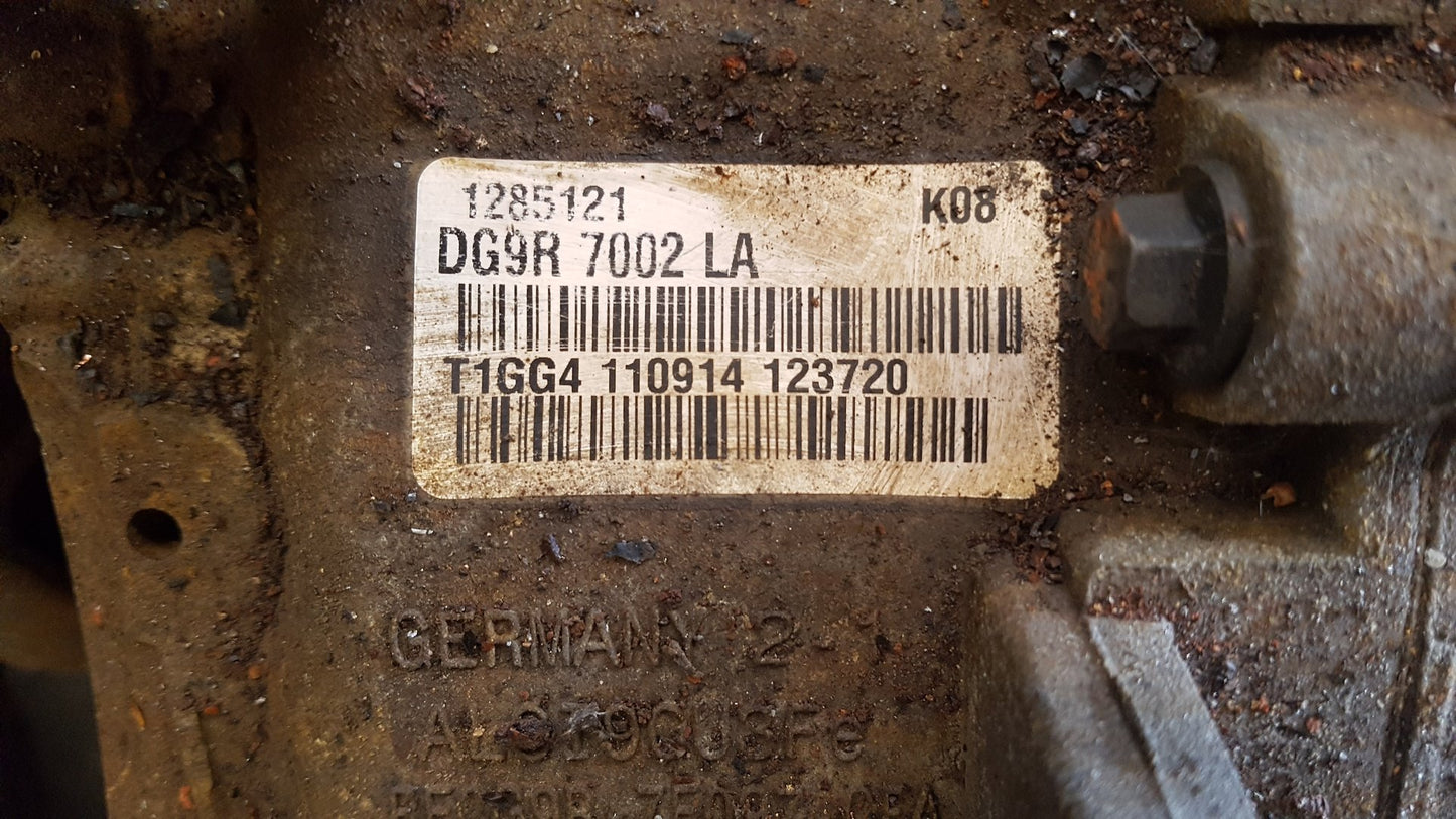 2008 - 2015 Volvo V70  Estate Manual Gearbox 1285121