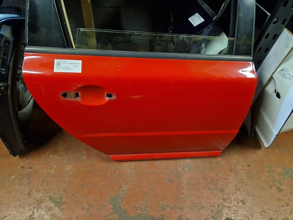 2007 - 2015 Volvo V70  Estate DOOR - BARE (REAR DRIVER SIDE) 32228897