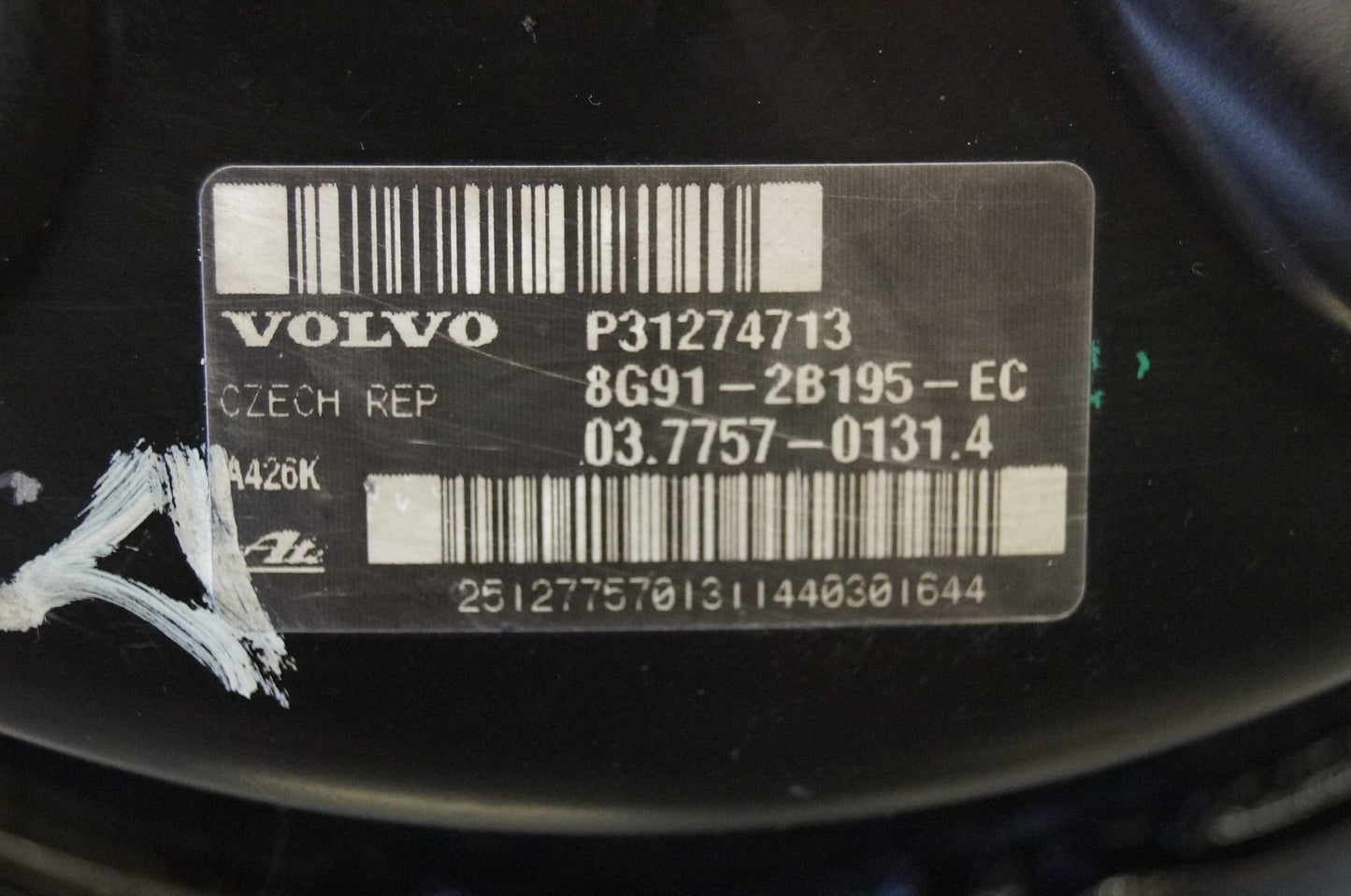 2008 - 2016 Volvo XC60   Brake Booster 31274713